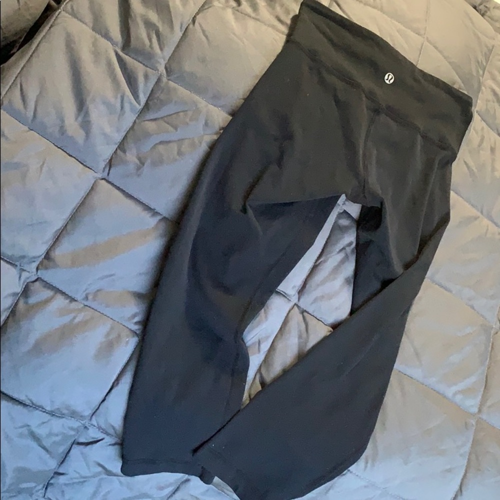 Lululemon Black Capri Leggings